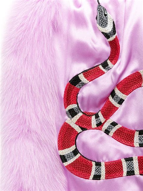 gucci snake embroidery